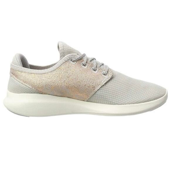 New Balance FuelCore Coast V3 Running Shoe Rose Gold Floral Metallic & Grey 10 - Picture 3 of 15